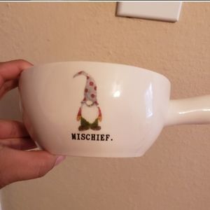 Rae dunn gnome bowl (Mischief)